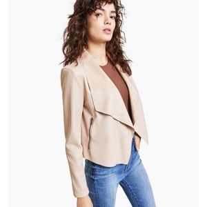 Faux-Leather Flyaway Jacket, Created for Macy's Bar III